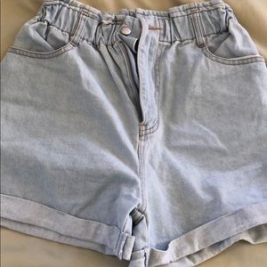 High waisted short